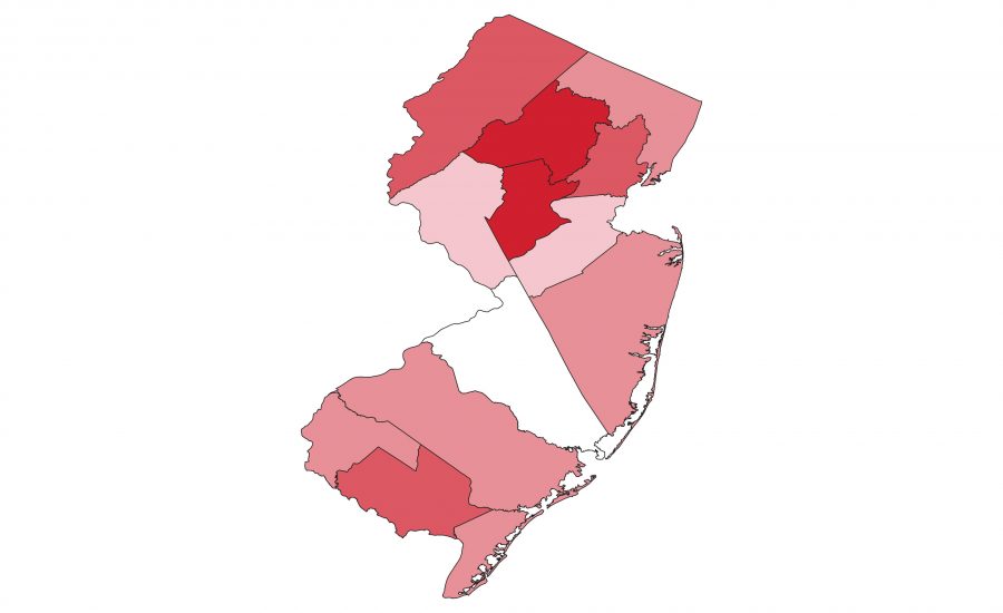 Democratic-Republican choropleth