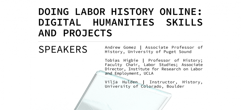Doing Labor History Online - Poster